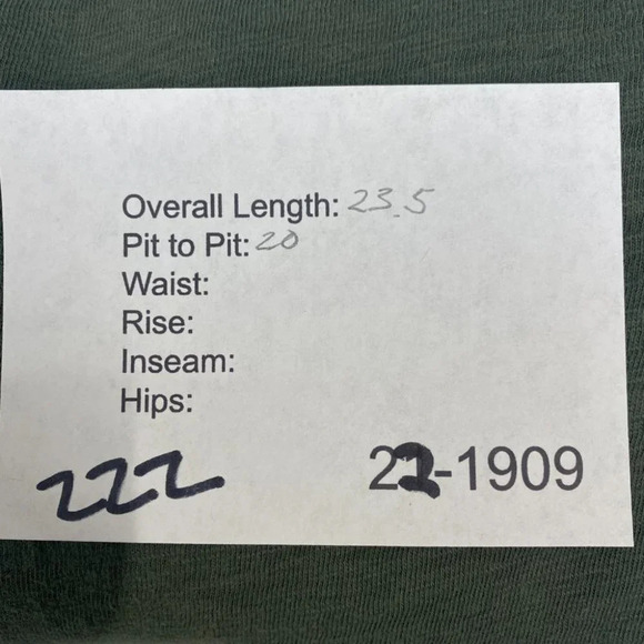 Gap Women's Tie Front Long Sleeve Shirt Blouse Tee Green Small - Picture 6 of 6